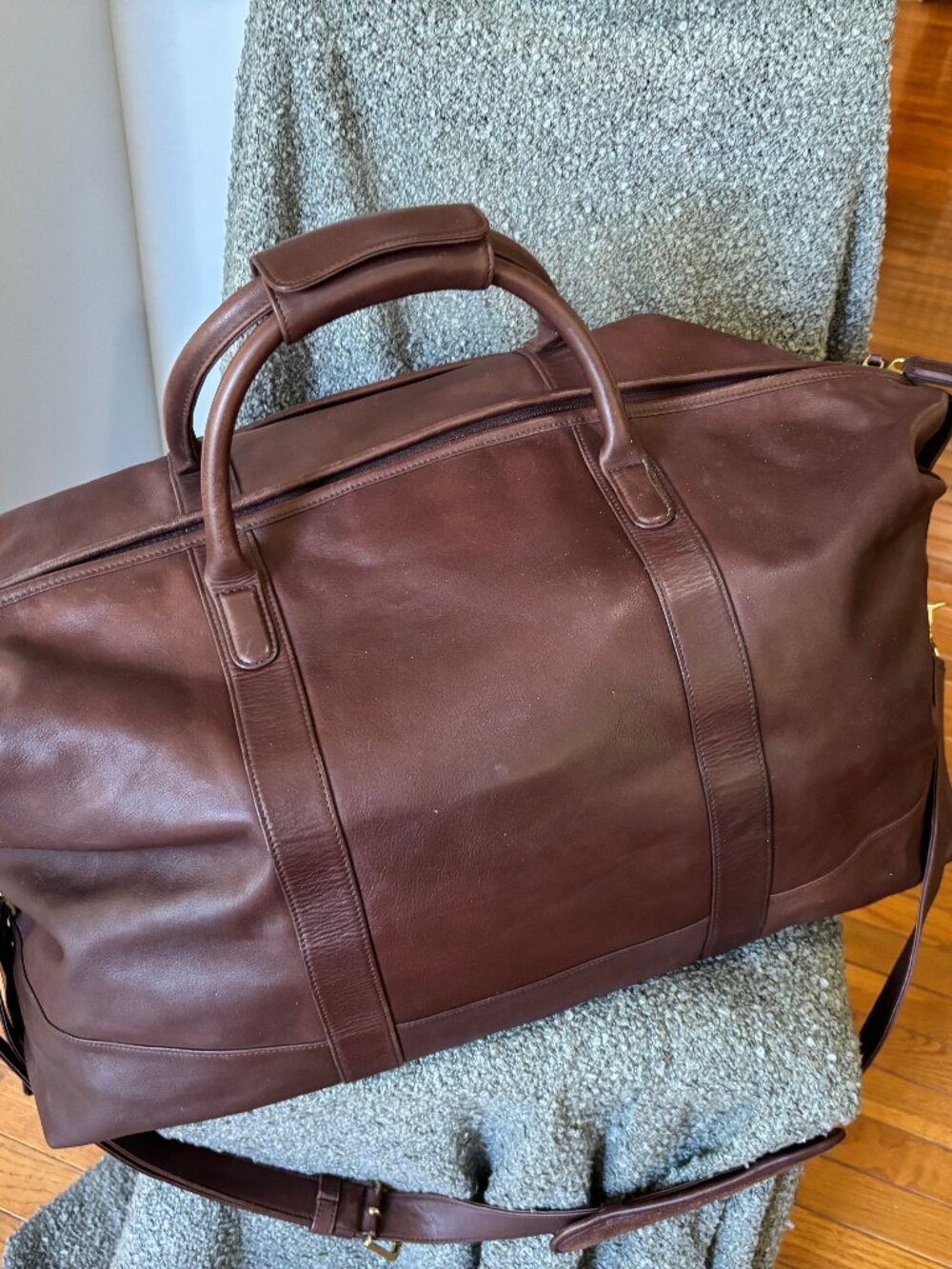 Vintage Coach Weekender Bag